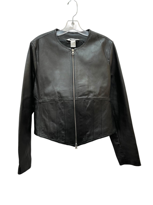 Jacket Leather By NYGARD COLLECTION In Black, Size:Xl