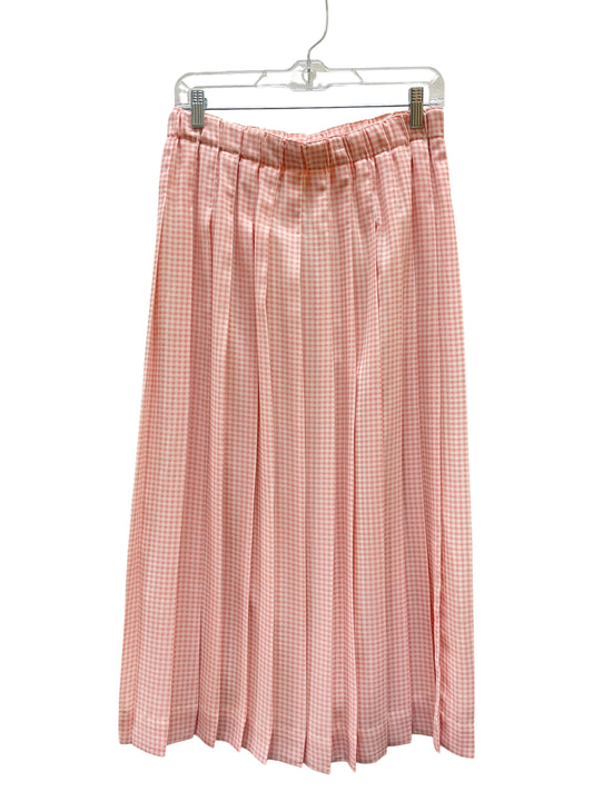 Skirt Maxi By Susan Bristol In Pink & White, Size:S