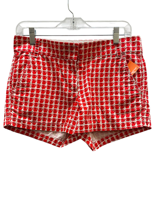 Shorts By J. Crew In Red, Size:4