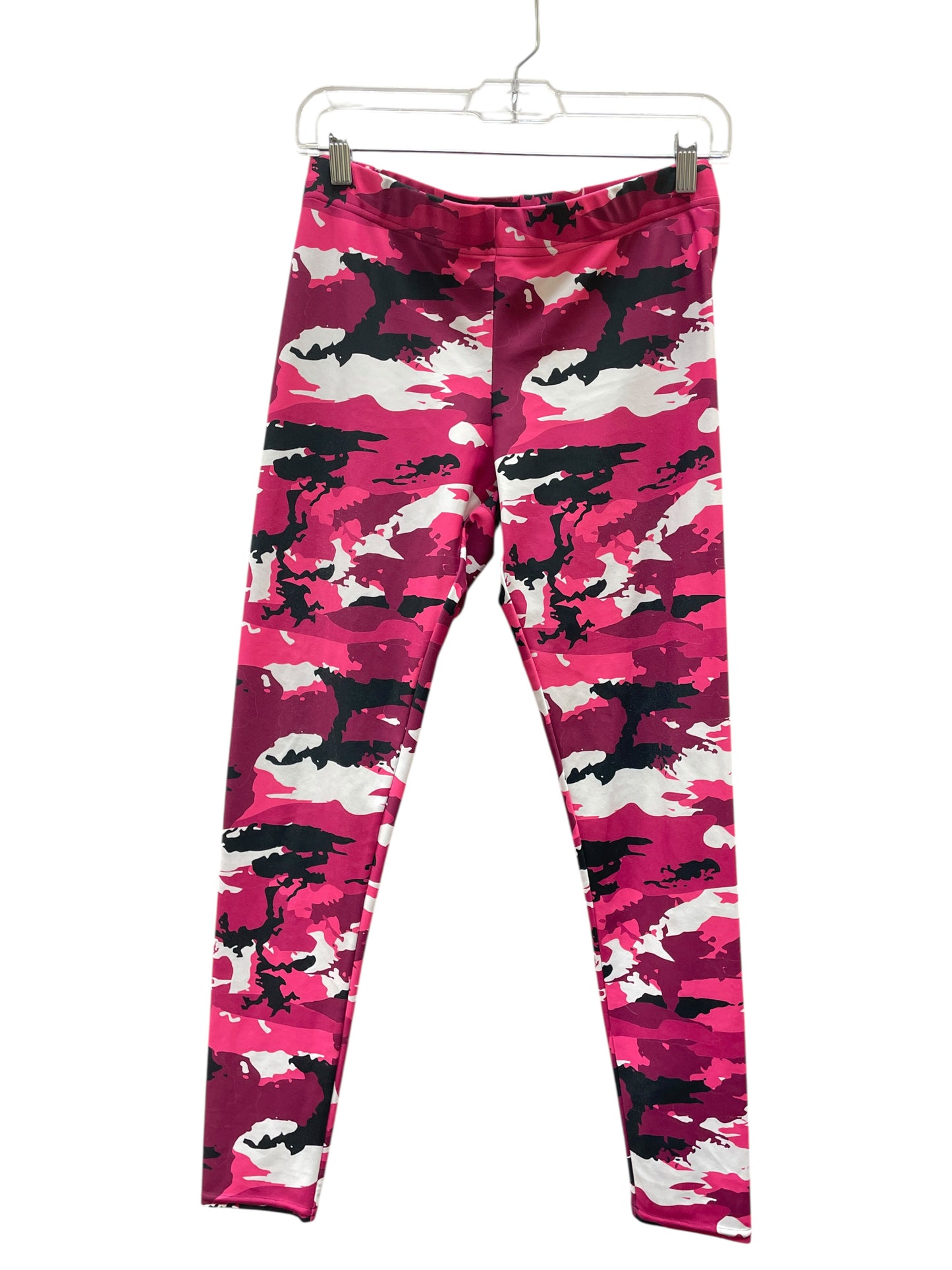Athletic Leggings By GEAR BUNCH In Pink, Size:L