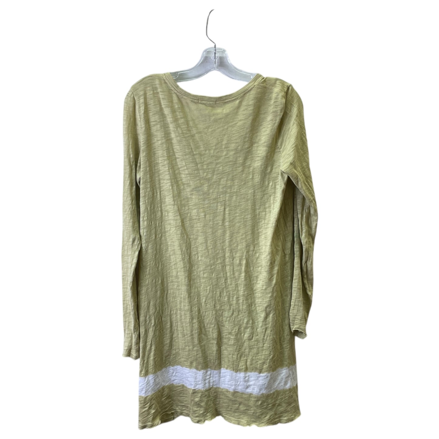 Dress Casual Midi By Atm In Yellow, Size:M