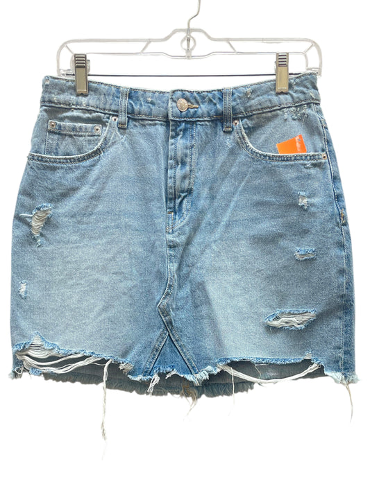 Skirt Mini & Short By Denim And Company In Blue, Size:6