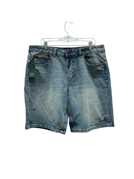 Shorts By Wild Fable In Blue Denim, Size:14