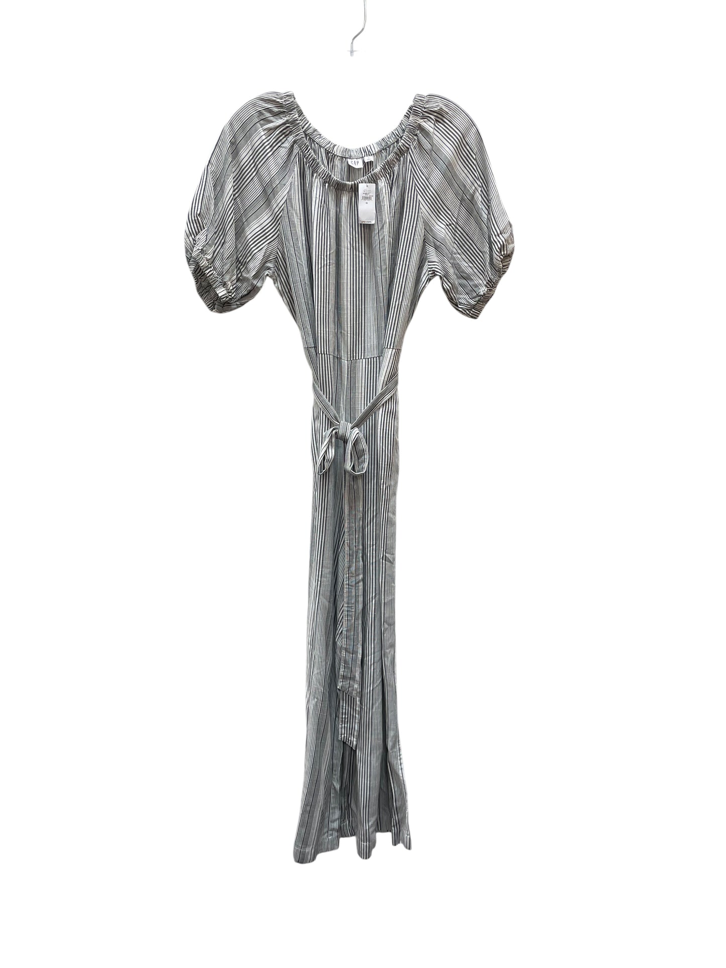 Jumpsuit By Gap In Black & Cream, Size:10