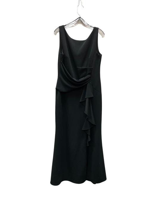 Dress Casual Maxi By Betsy And Adam In Black, Size:14