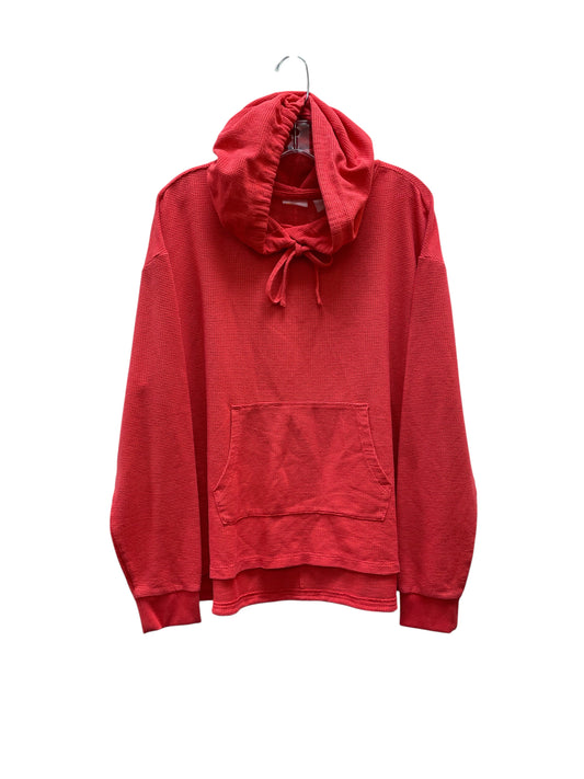 Athletic Sweatshirt Hoodie By Zella In Red, Size:Xl