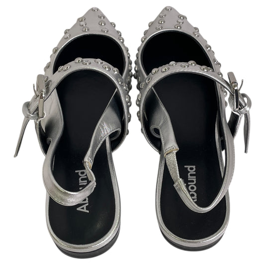 Shoes Flats By Abound In Silver, Size:7.5