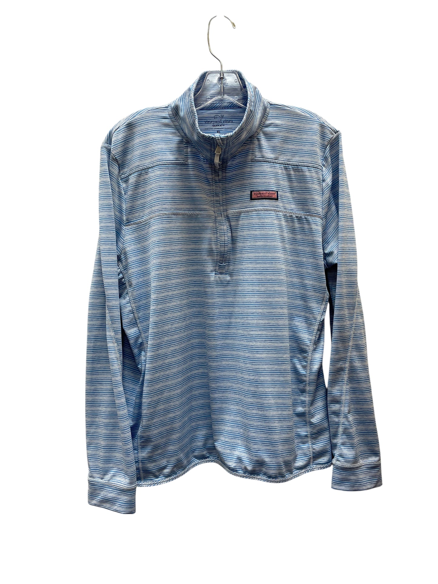 Sweatshirt Collar By Vineyard Vines In Blue Denim, Size:Xl