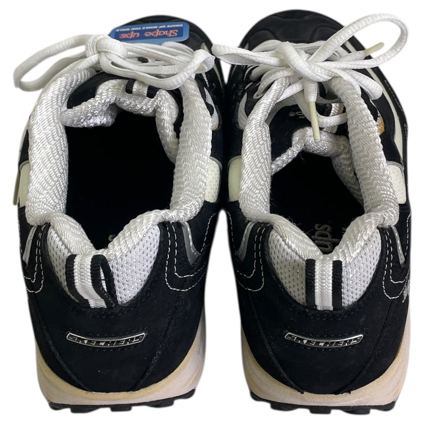 Shoes Athletic By Skechers In Black & White, Size:8