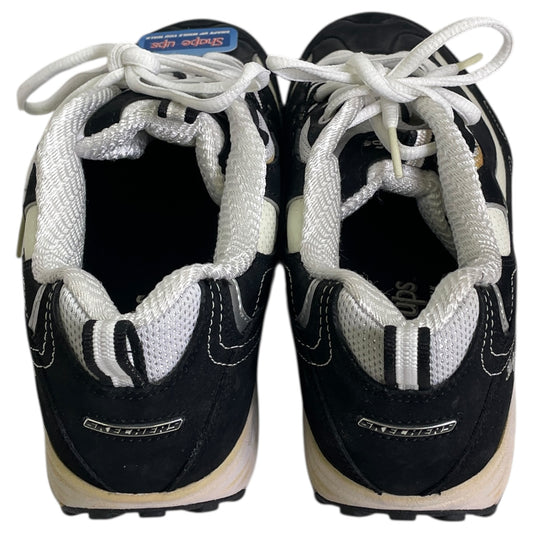 Shoes Athletic By Skechers In Black & White, Size:8