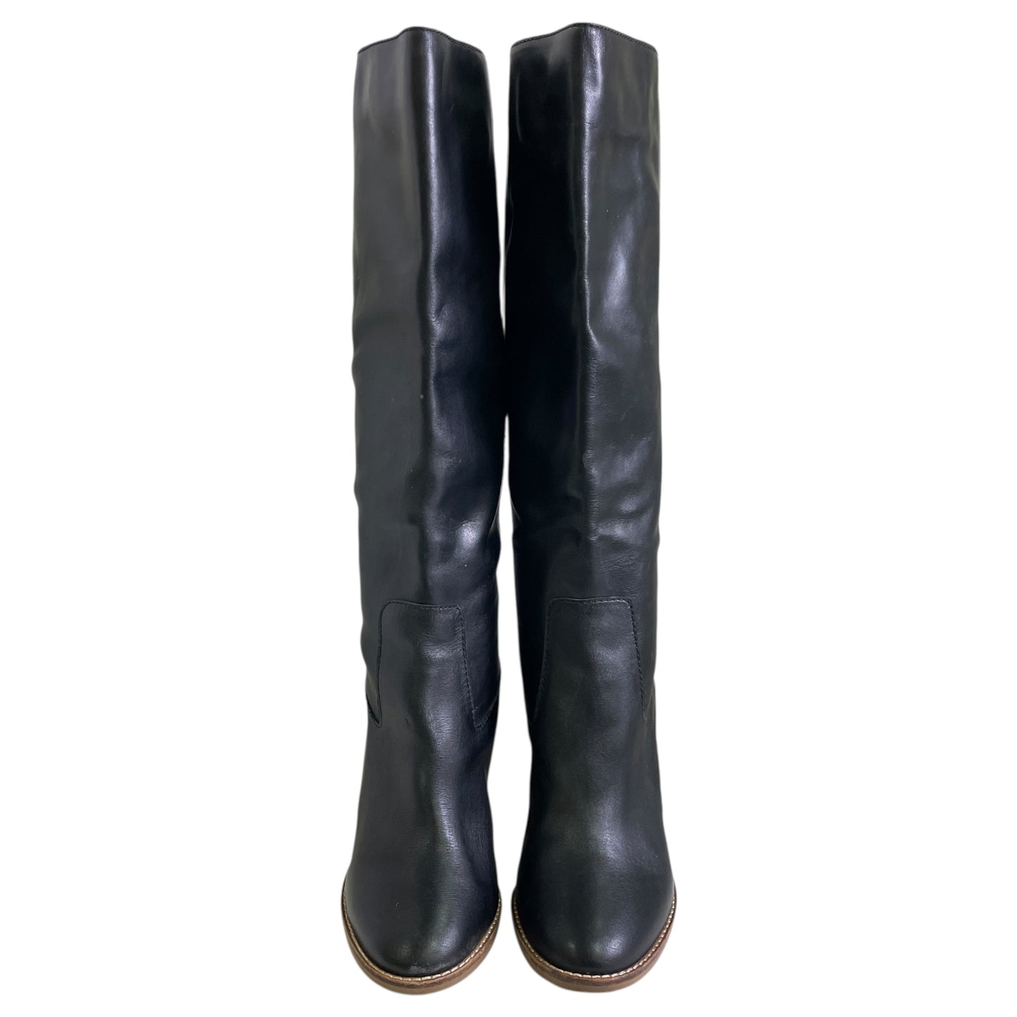 BOOTS KNEE HEELS by MADEWELL In BLACK, Size: 8.5