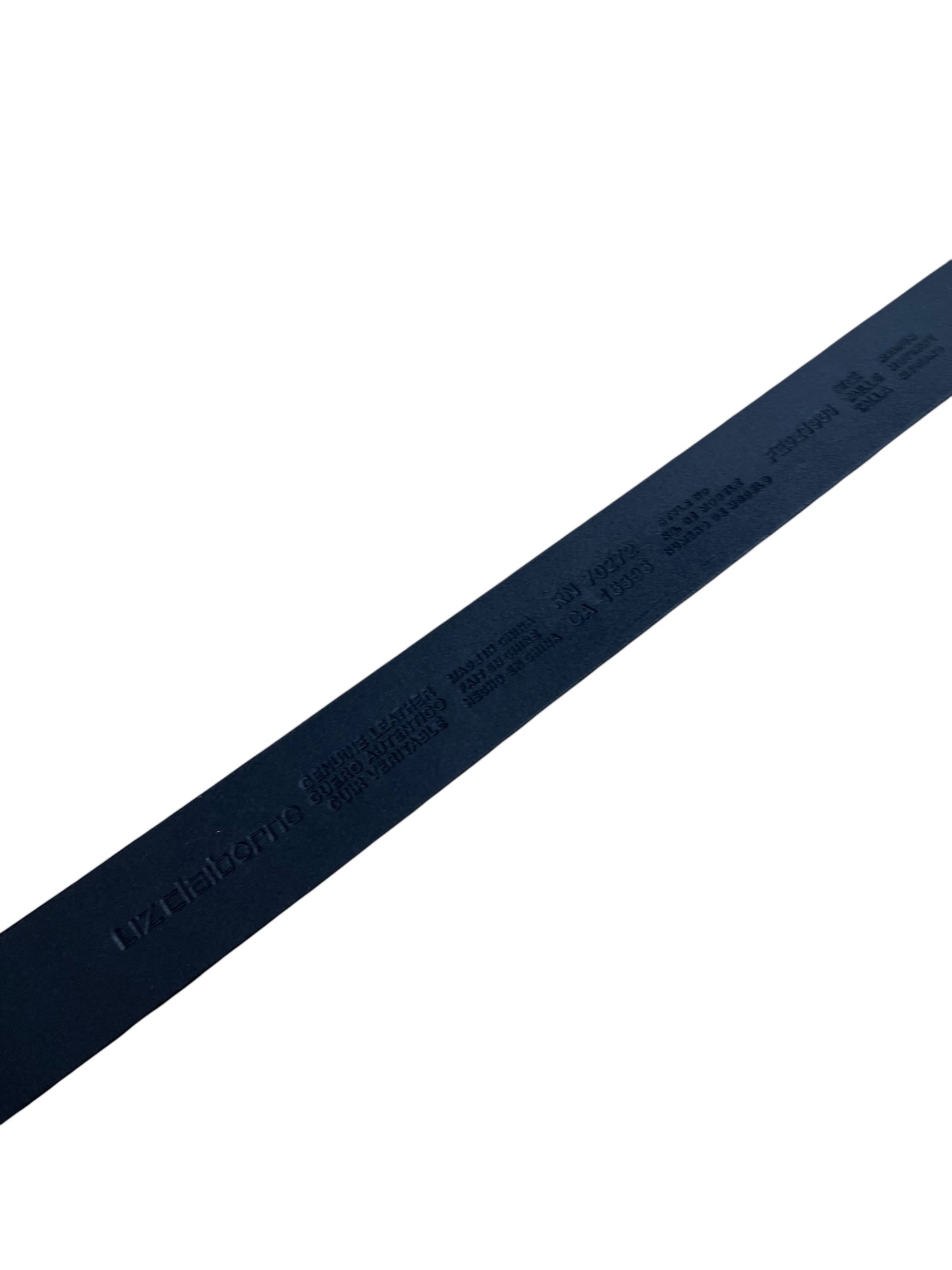 Belt Bag Leather By Liz Claiborne In Black, Size:Medium
