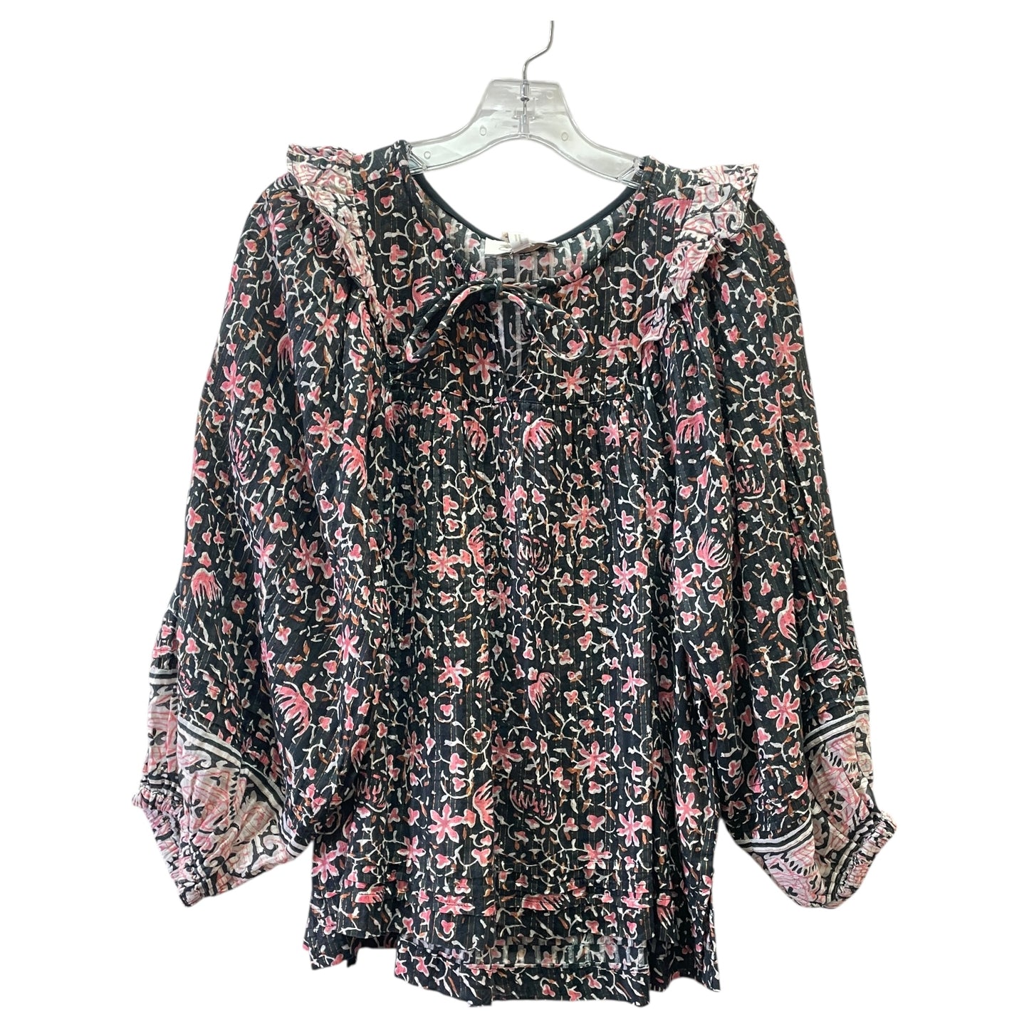 Top Ls By Cleobella In Black & Pink, Size:M