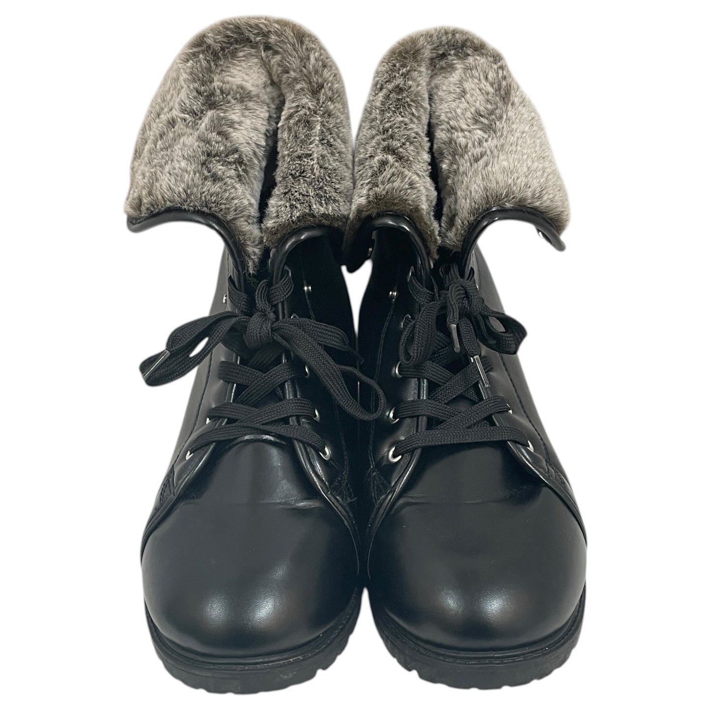 Boots Combat By Olivia Miller In Black, Size:11