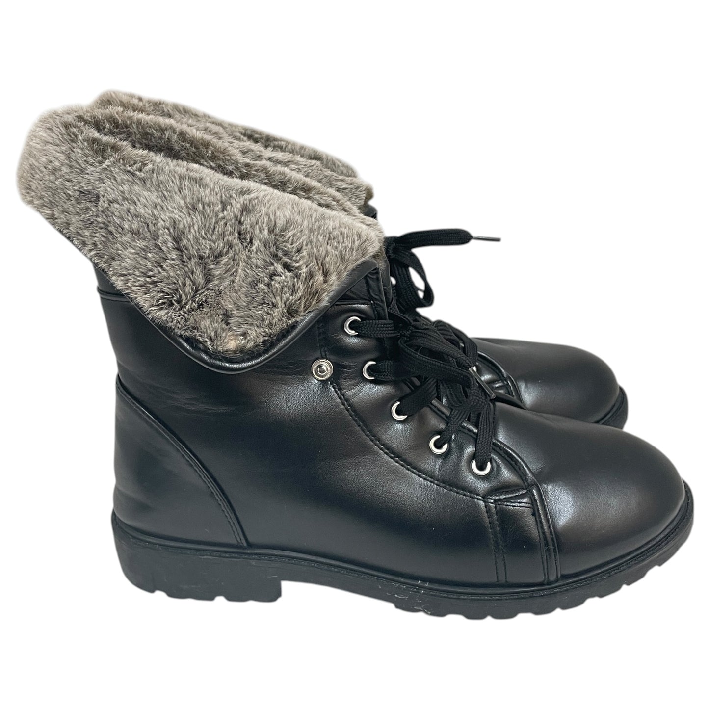 Boots Combat By Olivia Miller In Black, Size:11