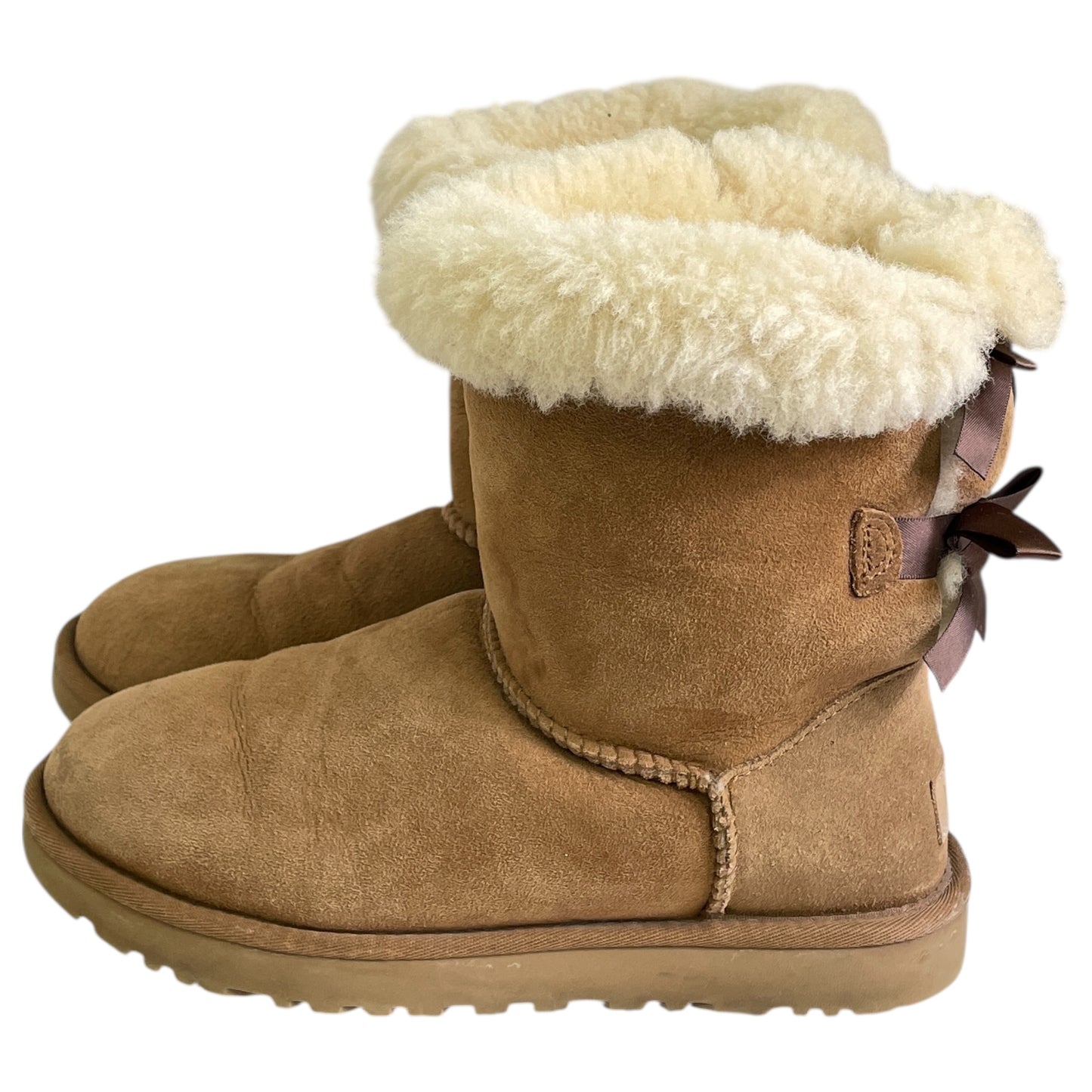 Boots Designer By Ugg In Brown, Size:7