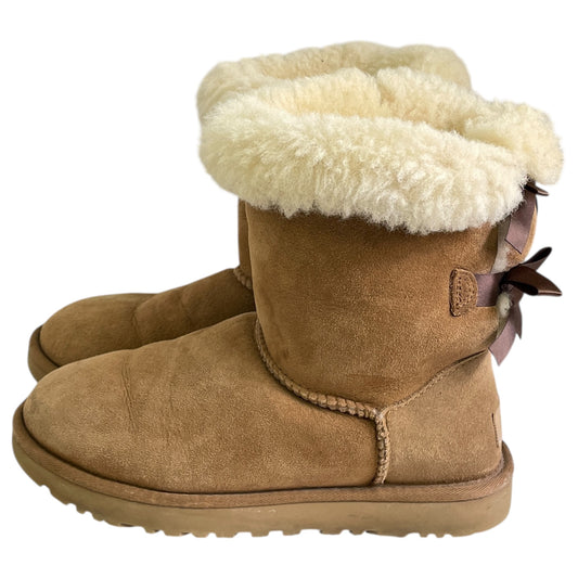Boots Designer By Ugg In Brown, Size:7