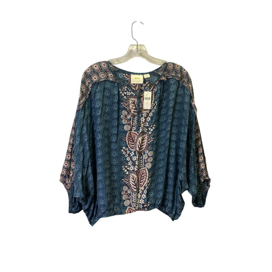 Top Ls By Maeve In Blue, Size:M