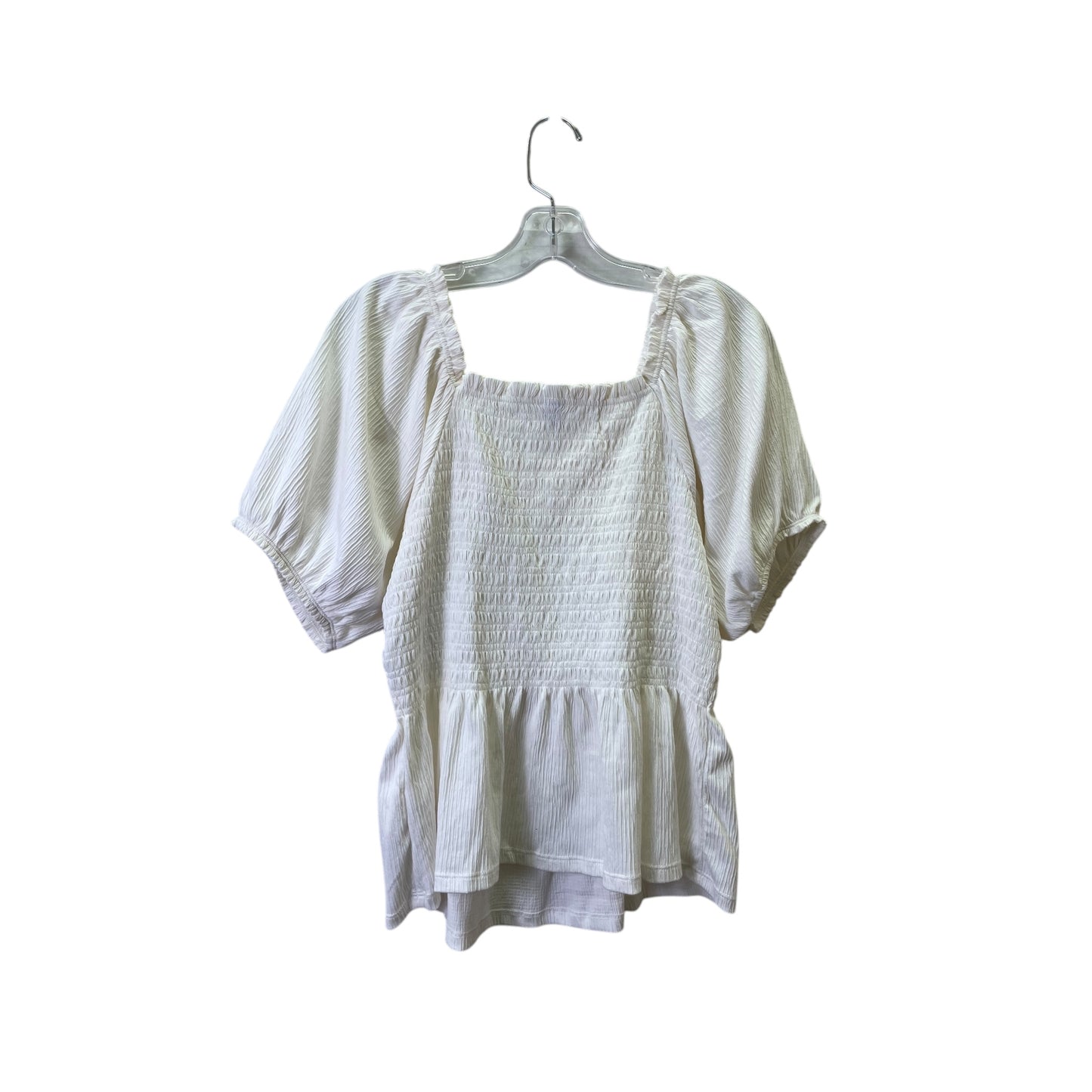 Top Ss By Old Navy In Cream, Size:L