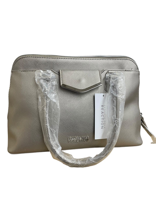 Handbag By Kenneth Cole Reaction In Bronze, Size:Large