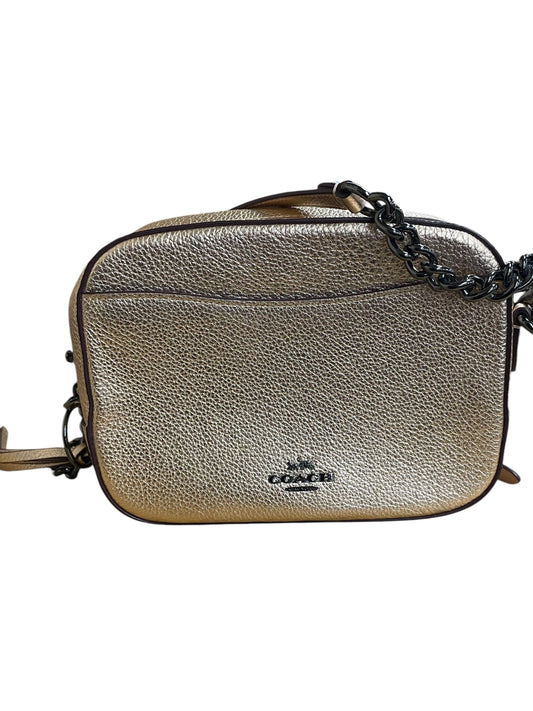 Crossbody Designer By Coach In Copper, Size:Medium