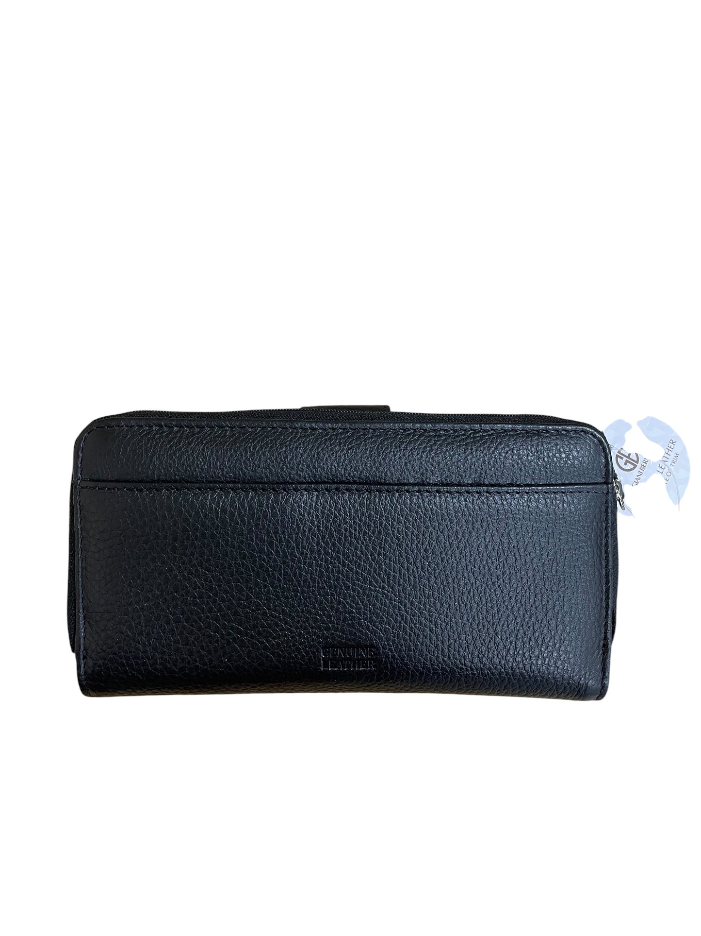 Wallet Leather By Giani Bernini In Black, Size:Medium