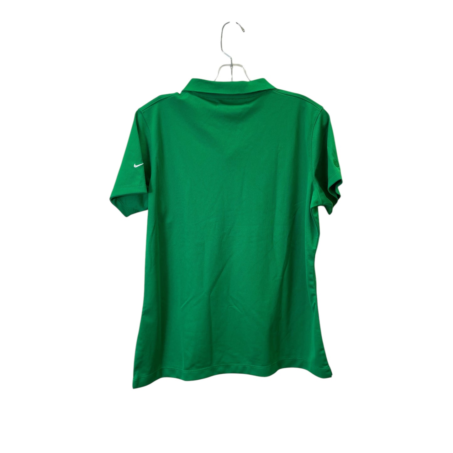 Athletic Top Ss By Nike Apparel In Green, Size:L