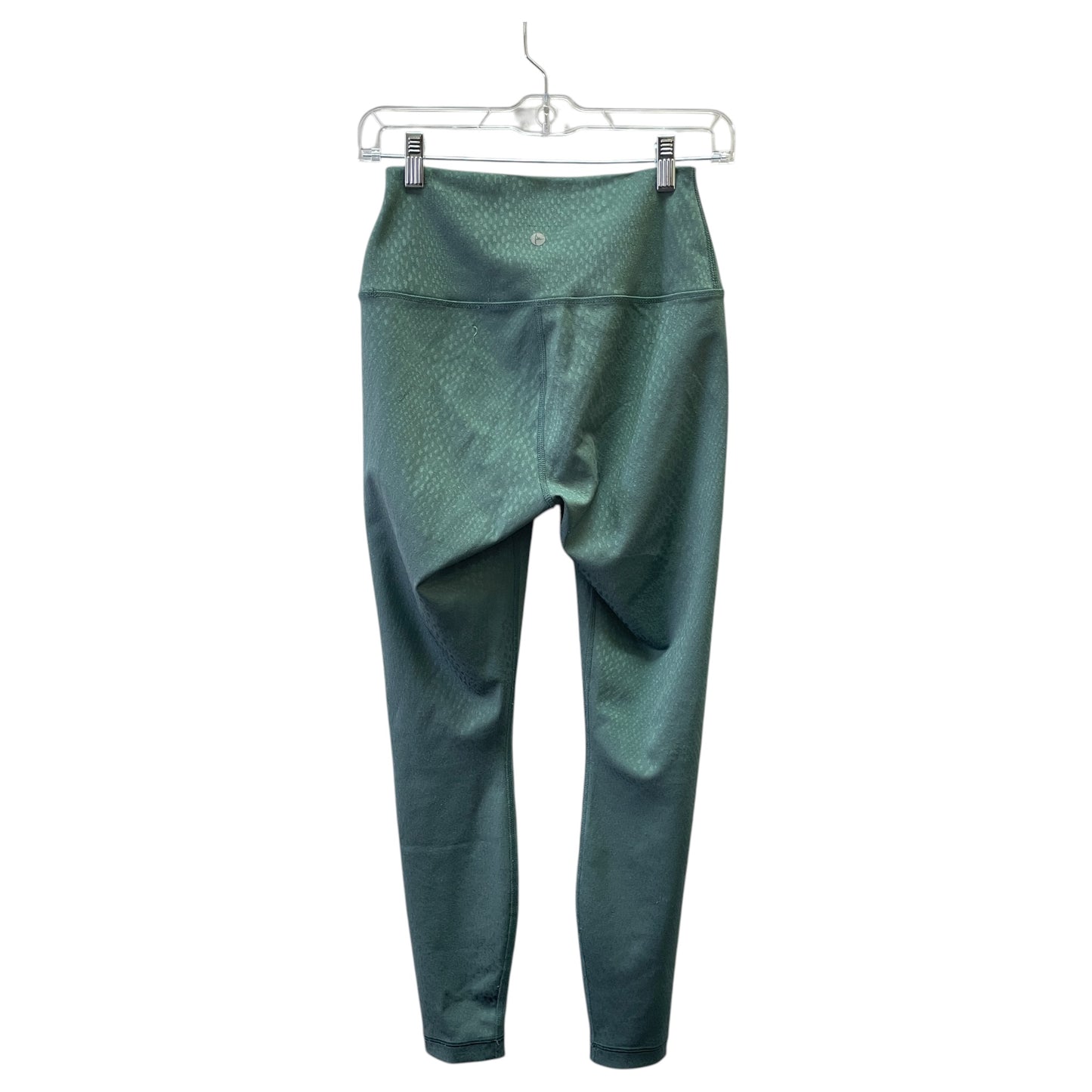 Athletic Leggings By 90 Degrees By Reflex In Green, Size:S