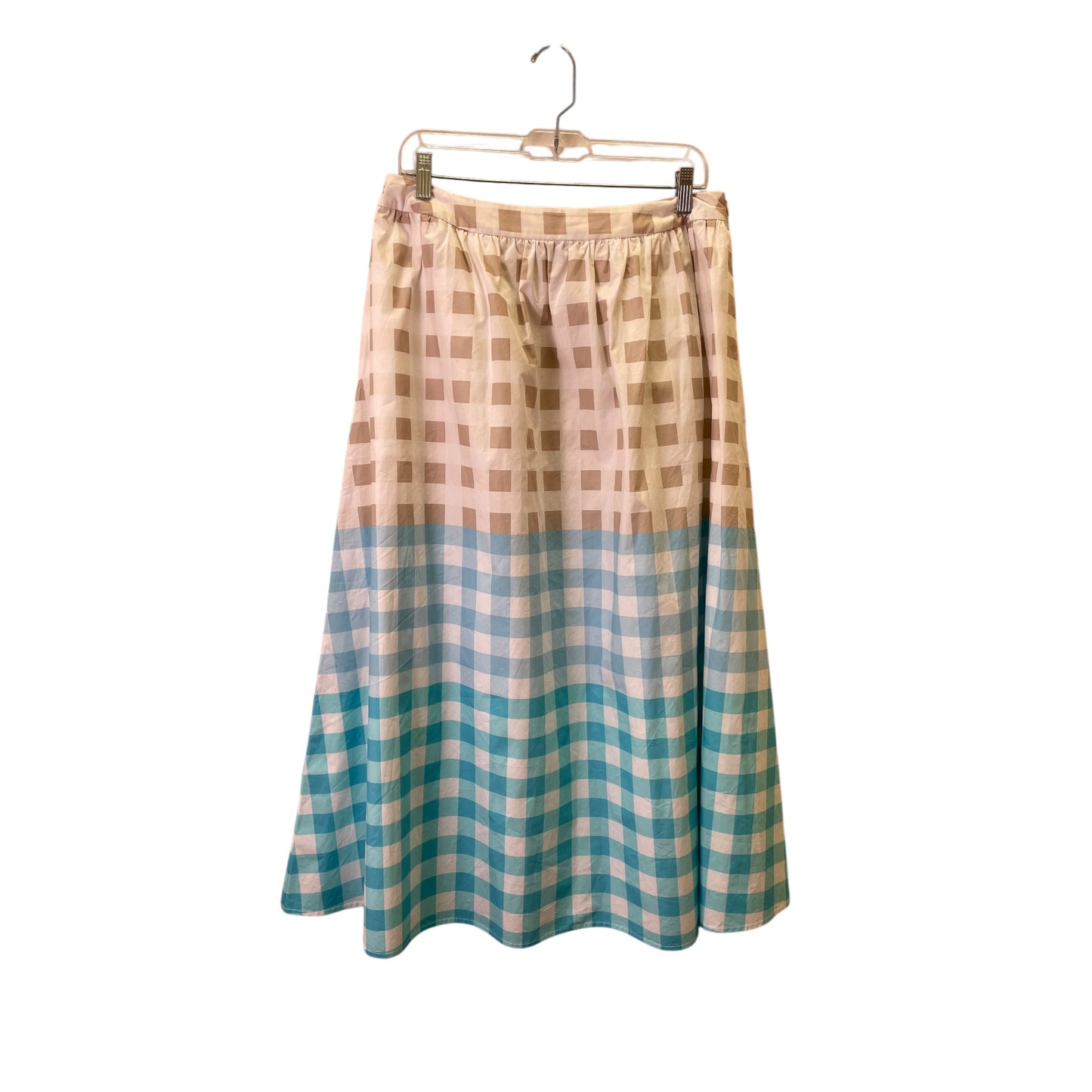 Skirt Maxi By Ming Wang In Blue & White, Size:S