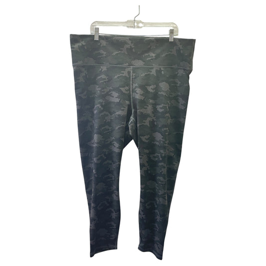 Athletic Leggings By Fabletics In Camouflage Print, Size:2X