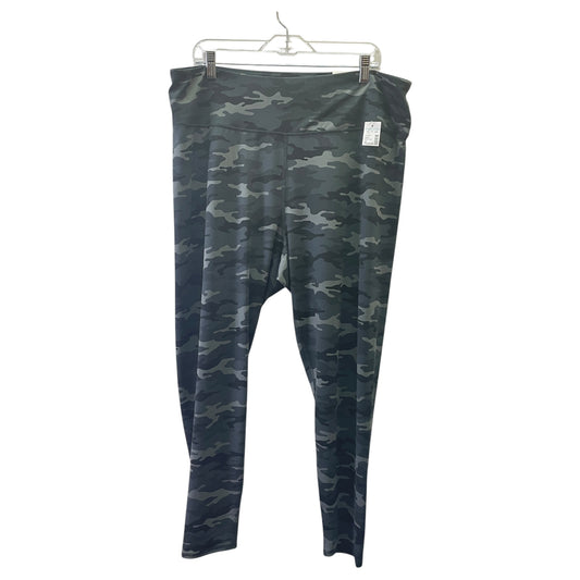 Athletic Leggings By Maurices In Camouflage Print, Size:2X