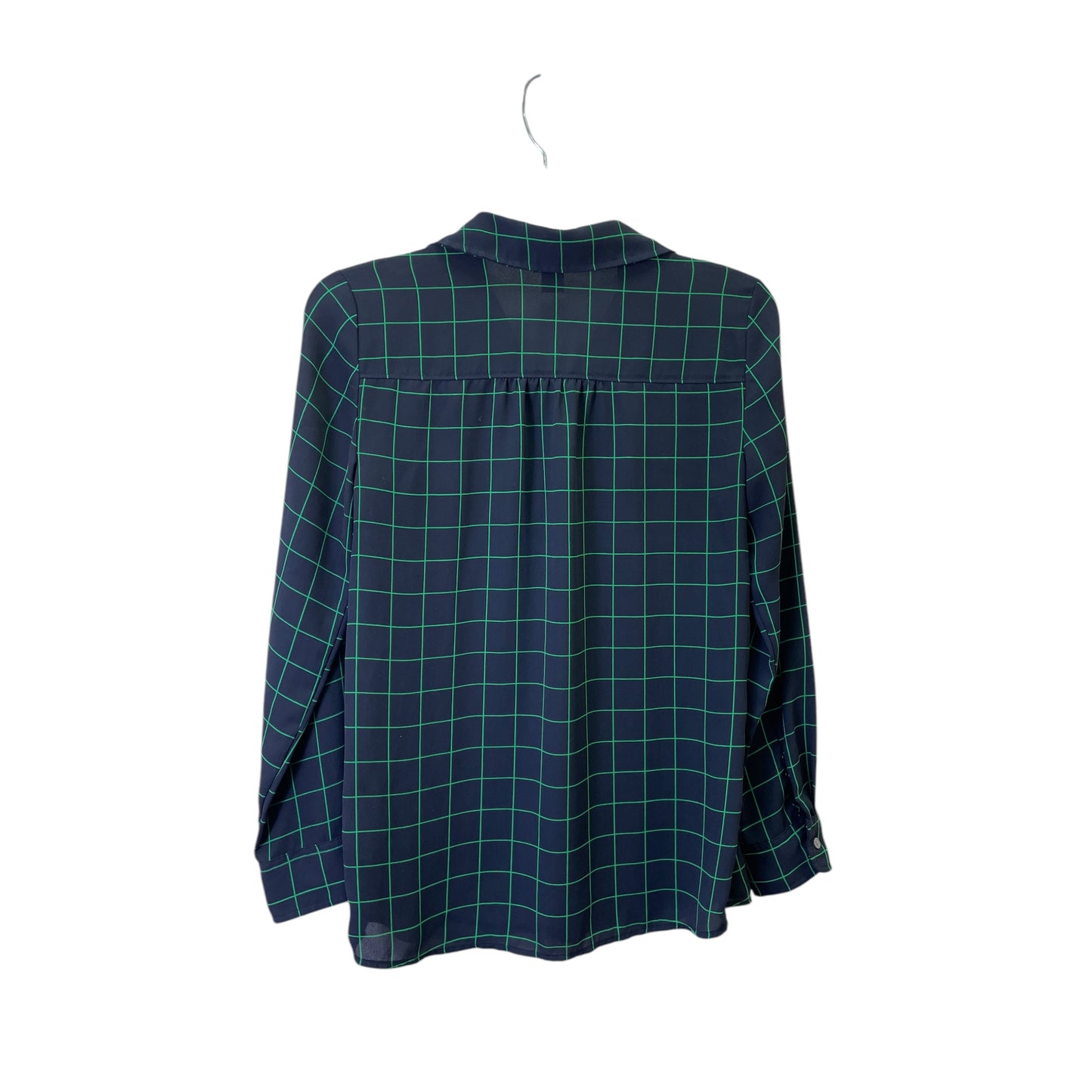 Top Ls By J. Crew In Blue & Green, Size:Xxs