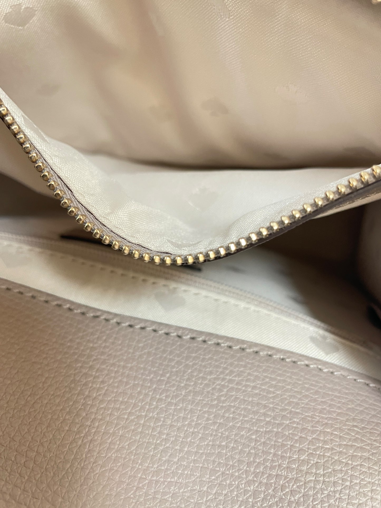 Handbag Designer By Kate Spade In Beige, Size:Small