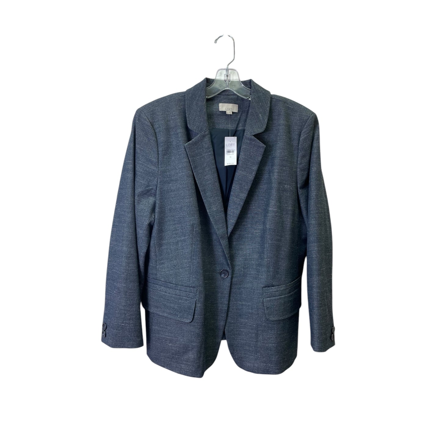 Blazer By Loft In Blue, Size:18