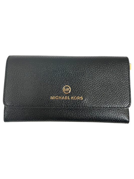 Wallet Designer By Michael Kors In Black, Size:Medium