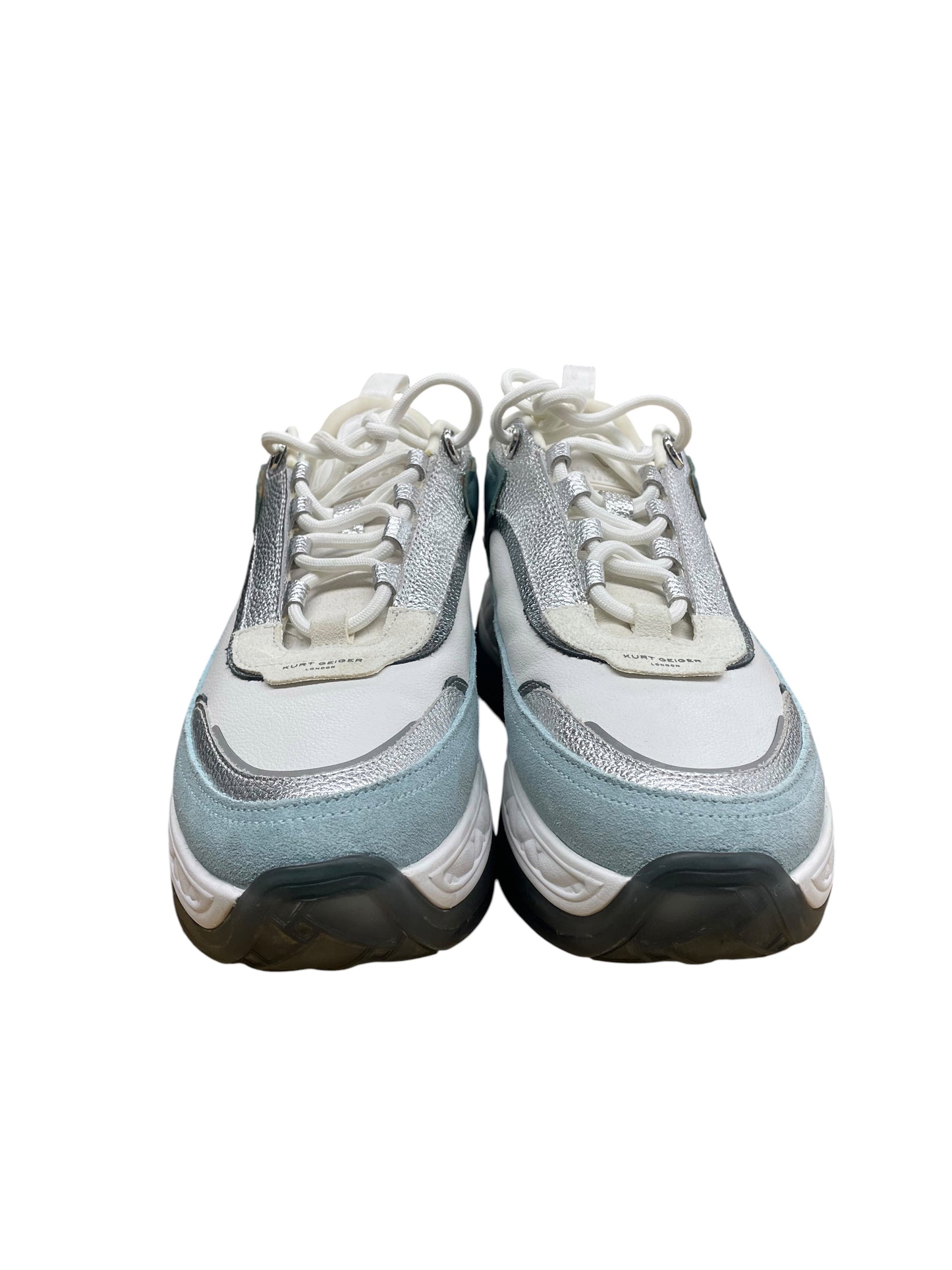 Shoes Sneakers By Kurt Geiger London In Blue & White, Size:10