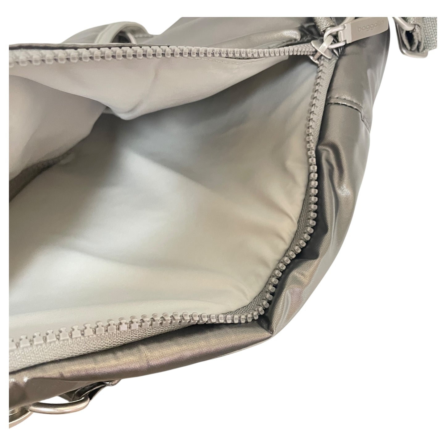 Crossbody By Baggallini In Grey, Size:Medium