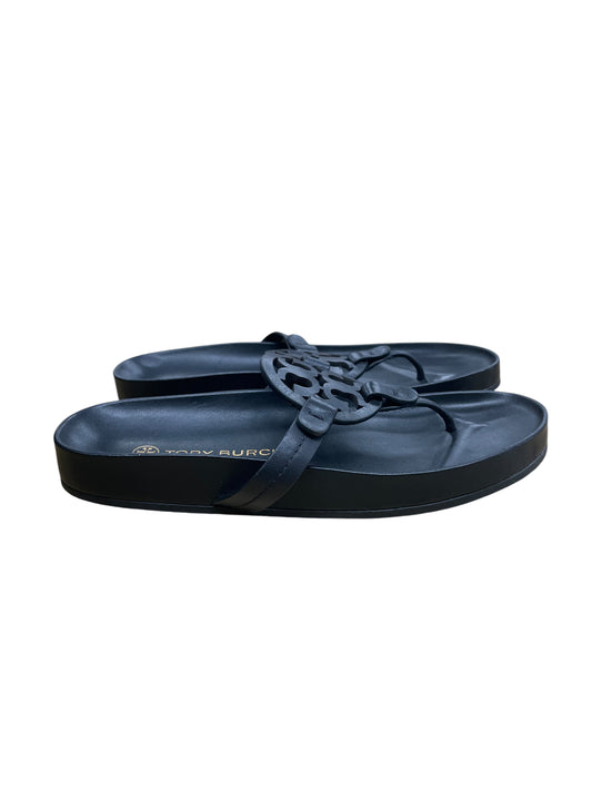 Sandals Designer By Tory Burch In Black, Size:7.5