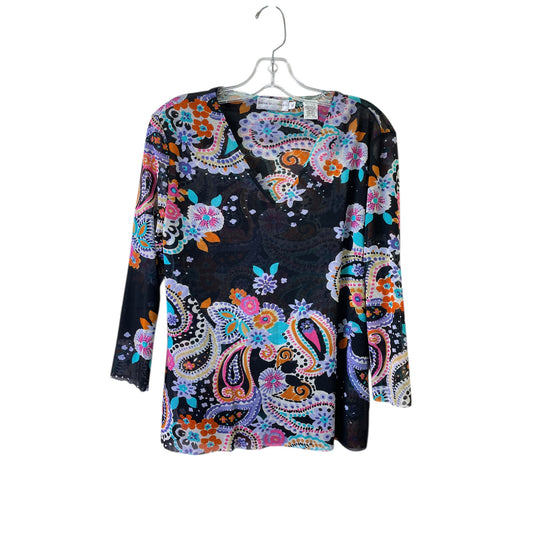 Top Ls By Dana Buchman In Multi, Size:Xl