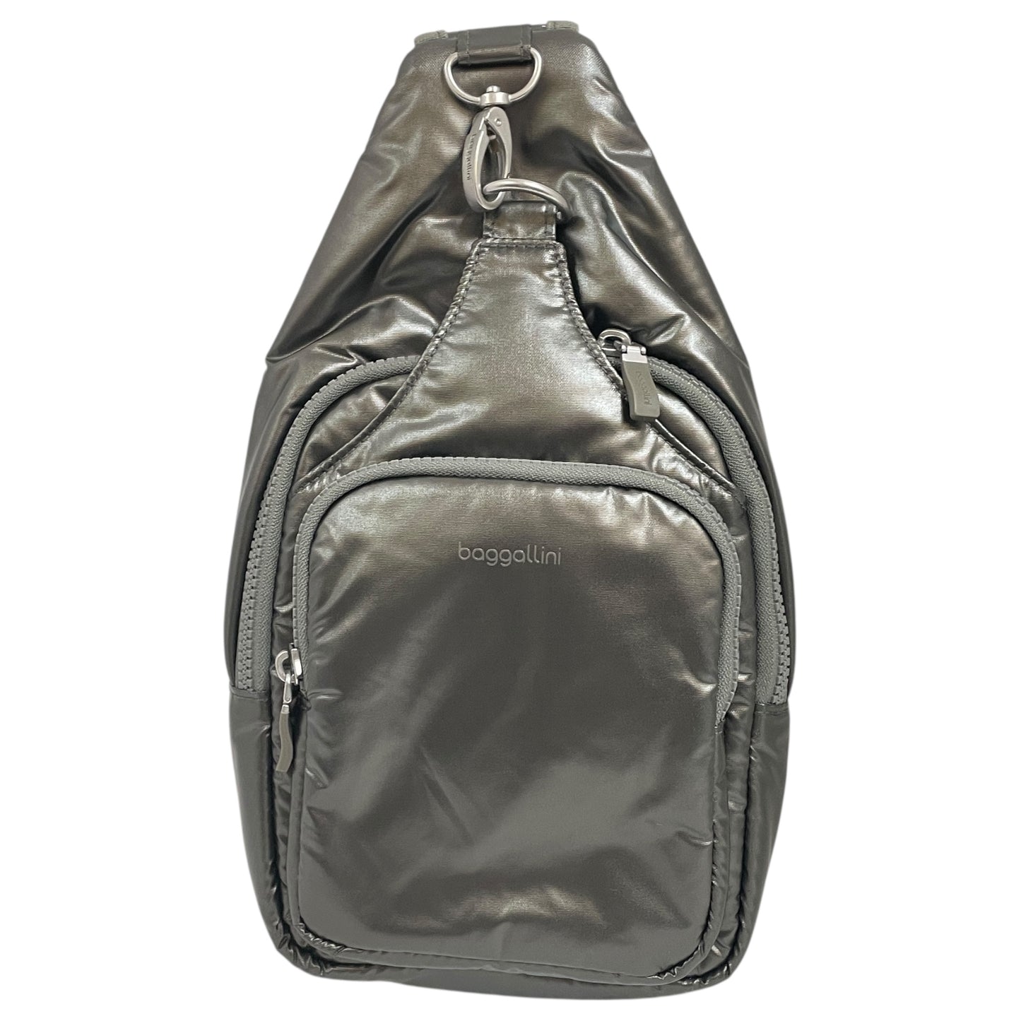 Crossbody By Baggallini In Grey, Size:Medium