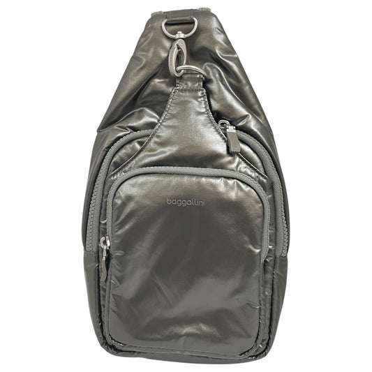 Crossbody By Baggallini In Grey, Size:Medium