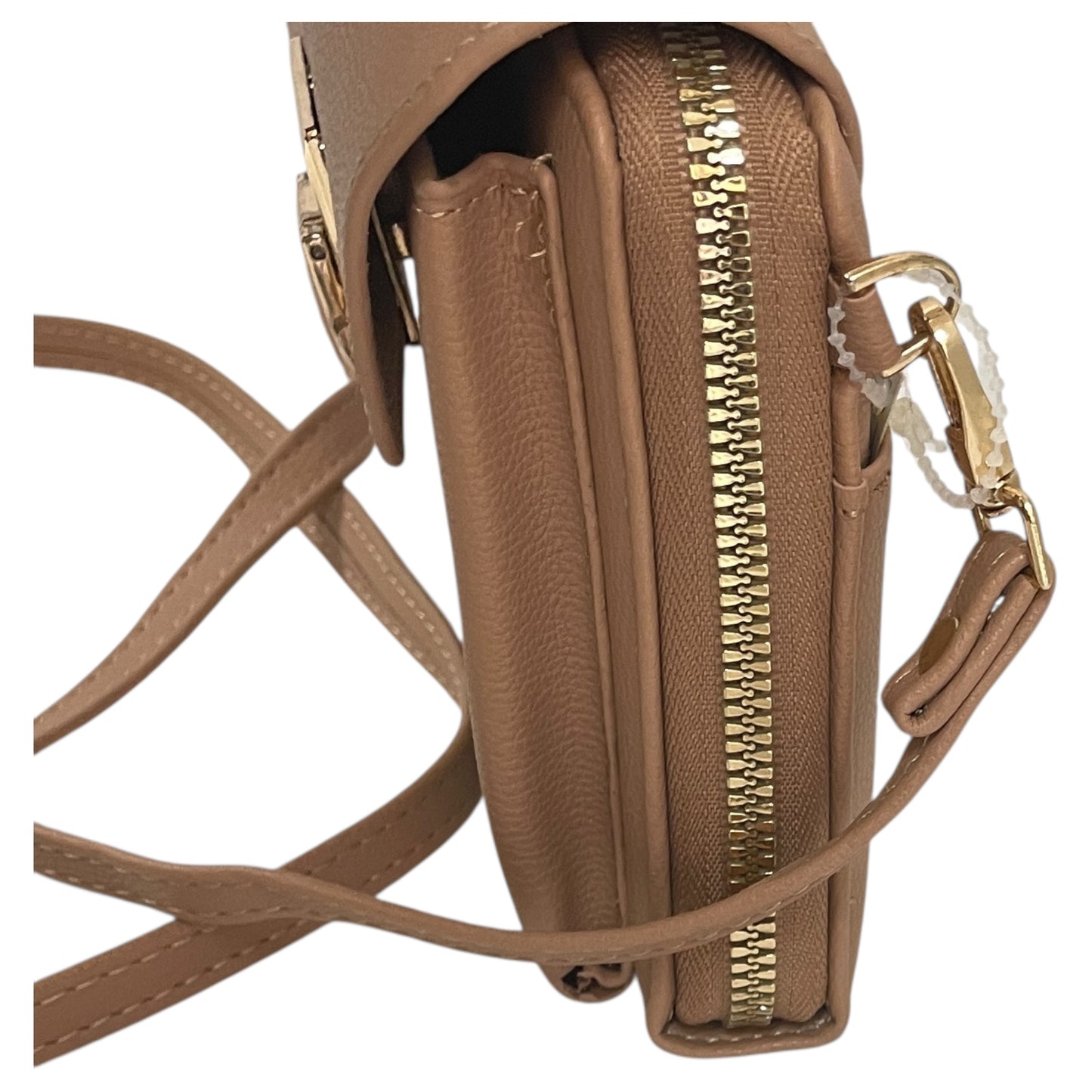 Crossbody By Cme In Beige, Size:Small