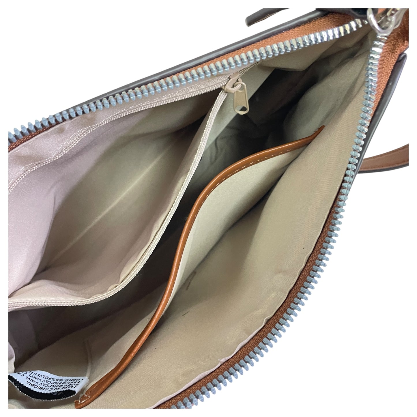 Crossbody By Nine West In Brown & Tan, Size:Medium
