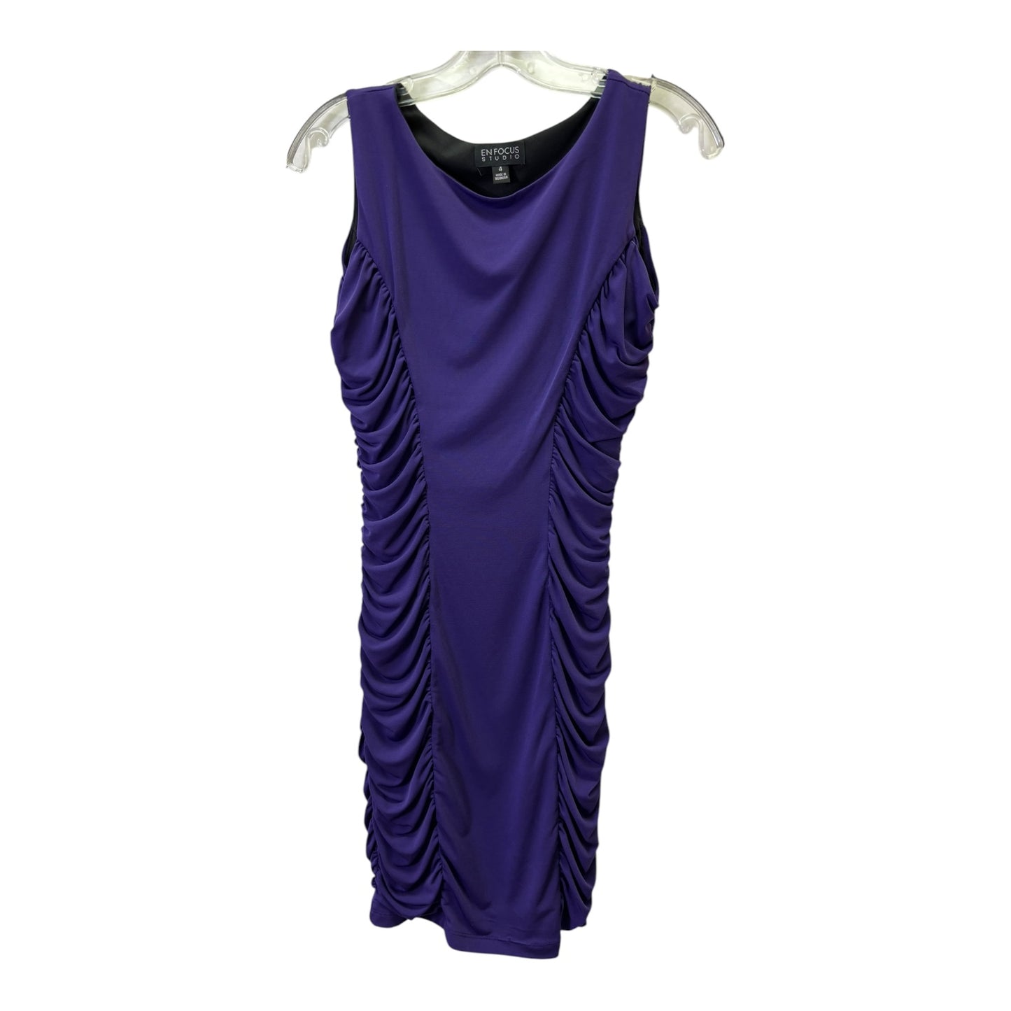 Dress Party Short By Enfocus In Purple, Size:S