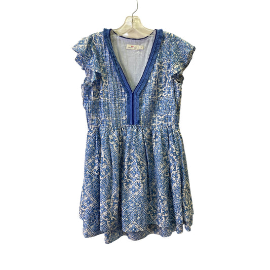 Dress Casual Short By Vineyard Vines In Blue, Size:S