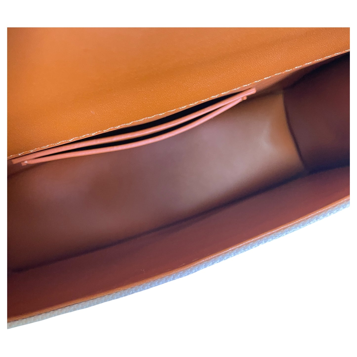 Handbag By JESSICA MOORE In Brown & White, Size:Small