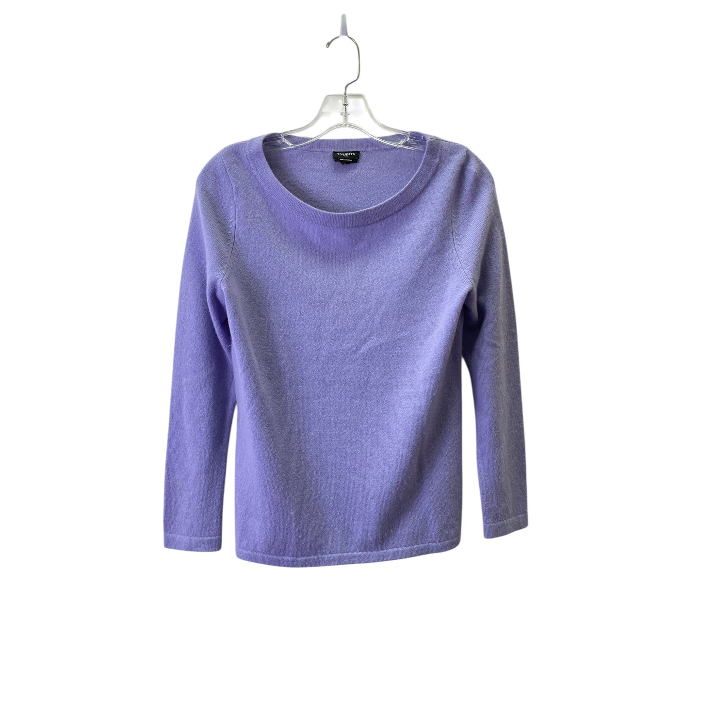 Sweater Cashmere By Talbots In Purple, Size:Mp