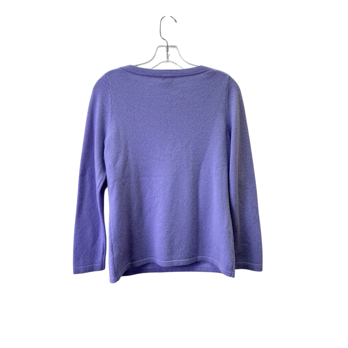 Sweater Cashmere By Talbots In Purple, Size:Mp