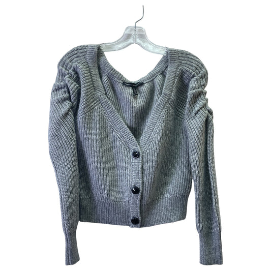 Sweater Cardigan By White House Black Market In Grey, Size:Xs