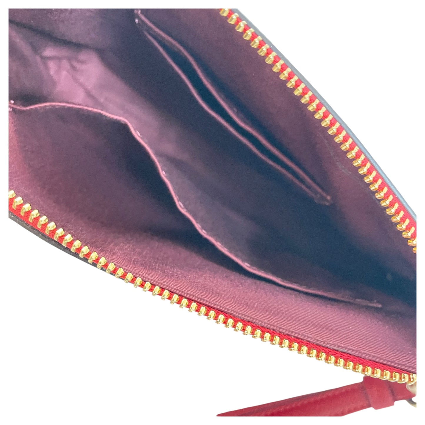 Wristlet Designer By Coach In Red, Size:Large